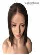 Lace front wig pre plucked hair line baby hair natural color  bleached knots 100% human hair 8A + quality bob straight